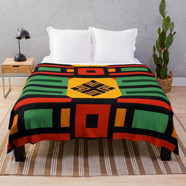 Item preview, Vibrant African Kente Pattern designed and sold by Logiamerch.