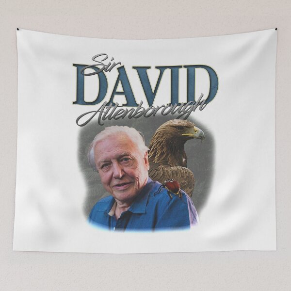 Item preview, Sir David Attenborough designed and sold by KymaniMayo94.