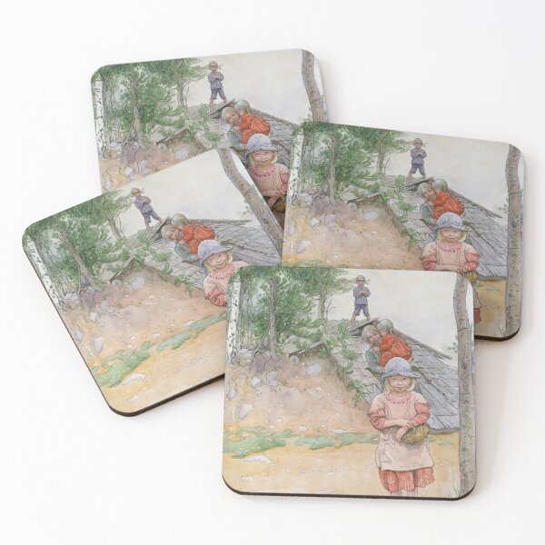 Item preview, By the Cellar (1917) - Carl Larsson designed and sold by SALON DES ARTS.