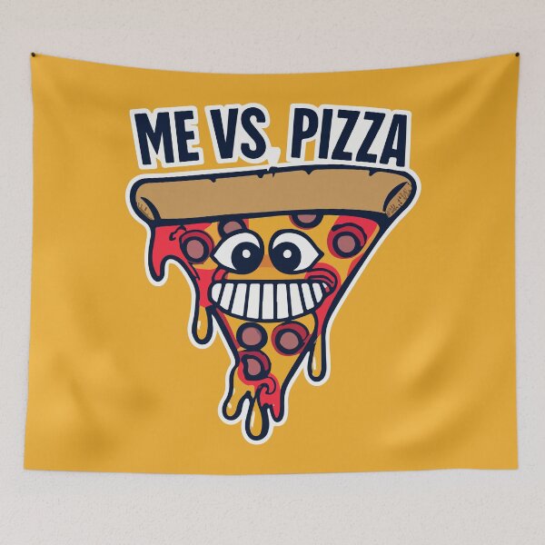 Item preview, I VS pizza designed and sold by CatCoconut-Art.