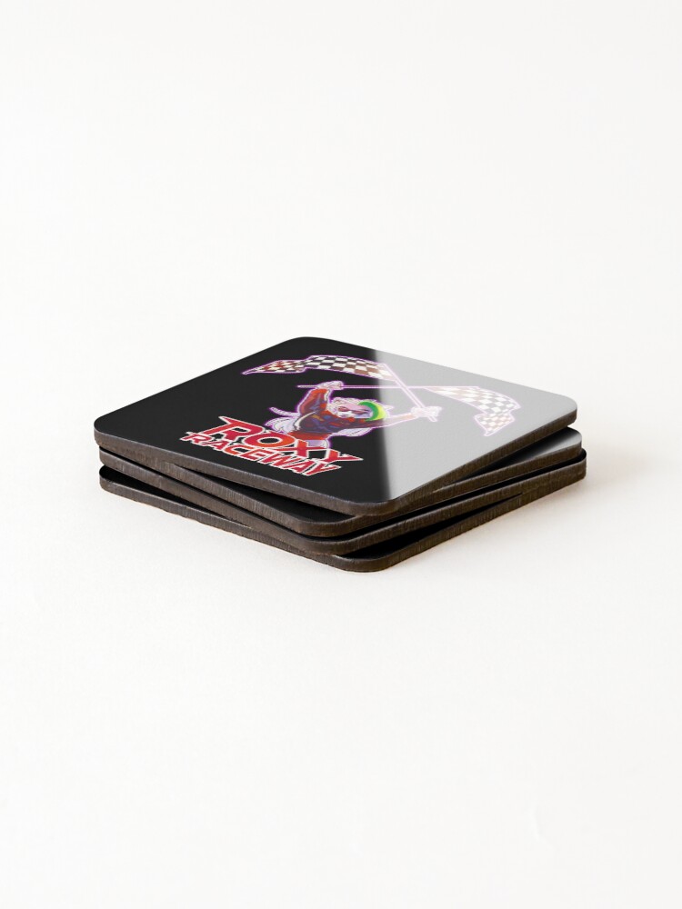 Thumbnail 4 of 5, Coasters (Set of 4), Welcome to Roxy Raceway! designed and sold by xSelenaRussellx.