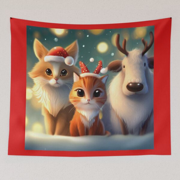 Item preview, Christmas Animals 5 designed and sold by CrankyOldDude.