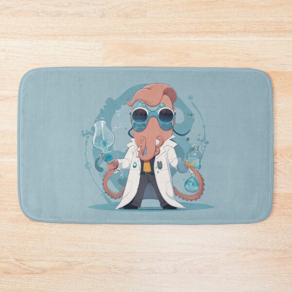 Item preview, crazy scientist octopus designed and sold by Majkel & Majkel.
