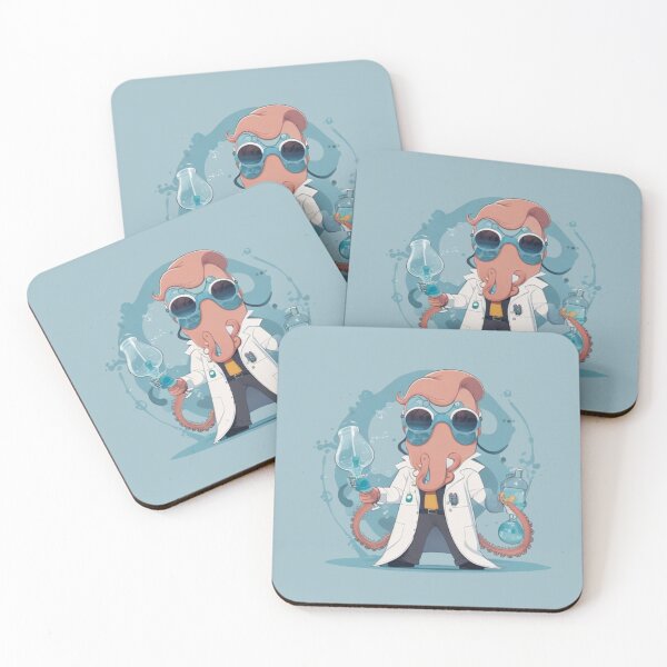 Item preview, crazy scientist octopus designed and sold by Majkel & Majkel.
