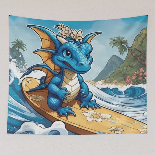 Item preview, Surfer Dragon 1 designed and sold by MariluValdez.