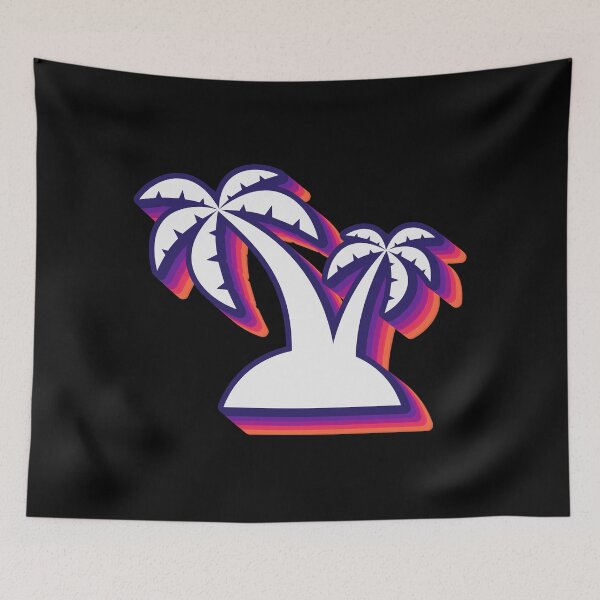 Item preview, Tropical Tranquility: Couple of Palm Trees Design designed and sold by RiciPaneto.