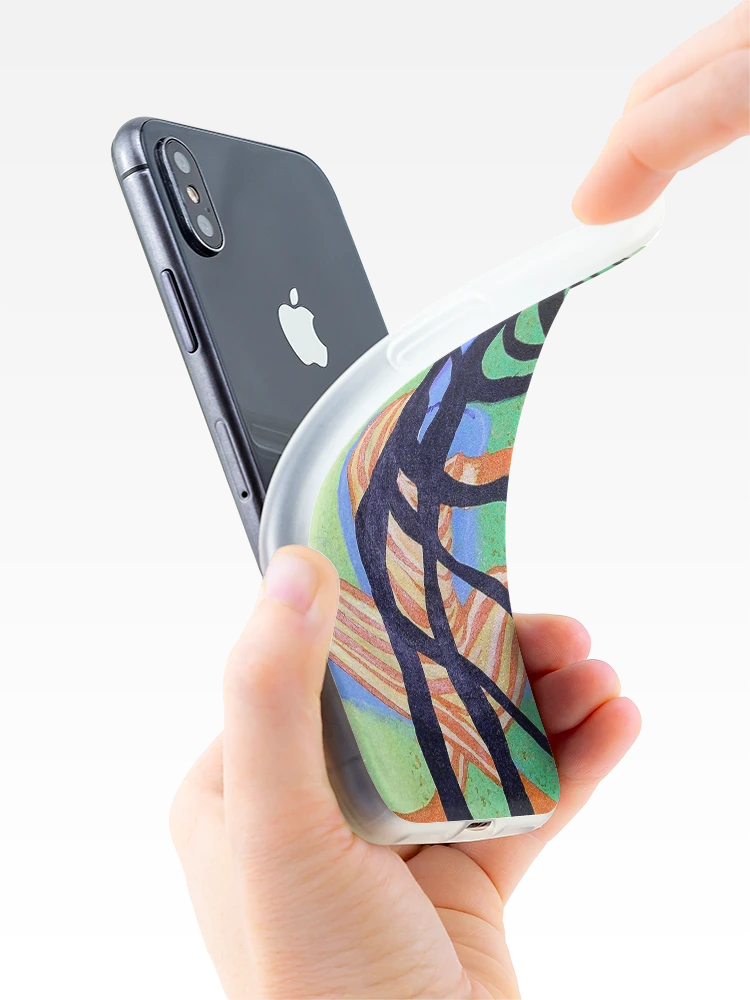 Thumbnail 4 of 5, iPhone Case, Wind designed and sold by InfinitePathArt.