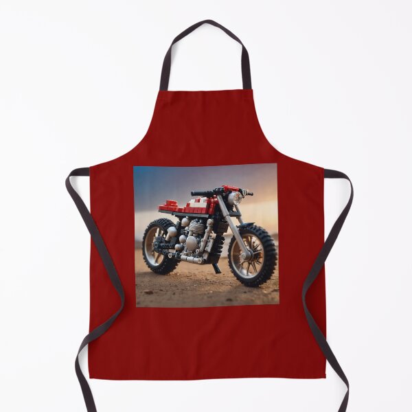 Item preview, MOTOCICLETA CRUZADA CON PATRÓN LEGO designed and sold by EVRENSEL.