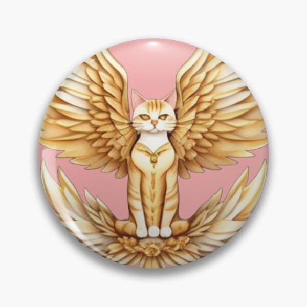 Item preview, Gold winged kitty  designed and sold by Roxburylane.