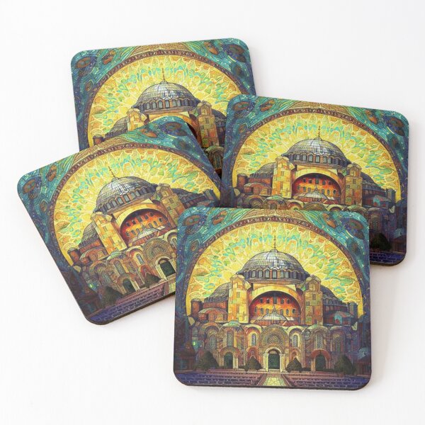 Item preview, Mosaic of the Cathedral of Saint Sophia in Constantinople, Istanbul designed and sold by Crypto-Universe.