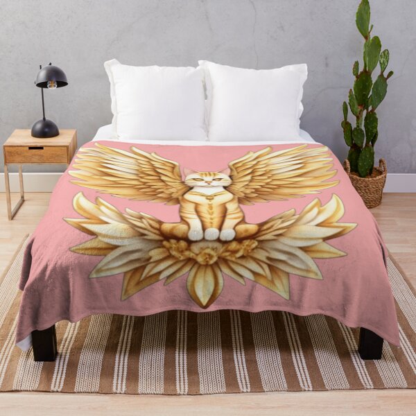 Item preview, Gold winged kitty  designed and sold by Roxburylane.