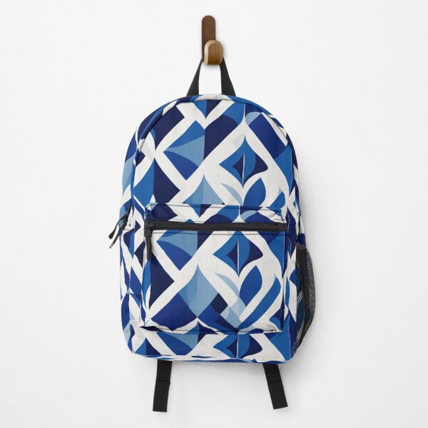 Item preview, White and blue pattern designed and sold by CoolPixels.