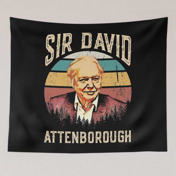 Item preview, Sir David Attenborough Sun Vintage designed and sold by KymaniMayo94.