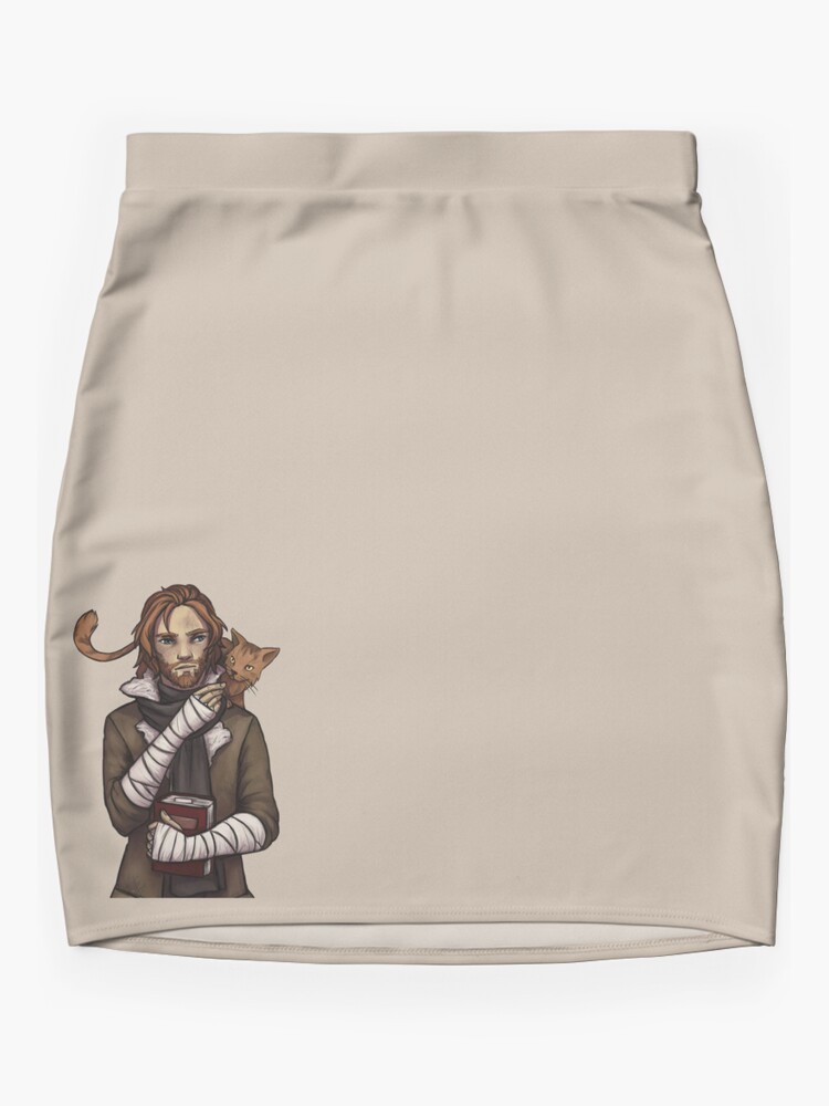 Mini Skirt, Caleb Widogast wizard  designed and sold by ScarletWavesArt