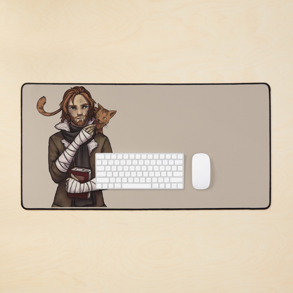 Item preview, Desk Mat designed and sold by ScarletWavesArt.