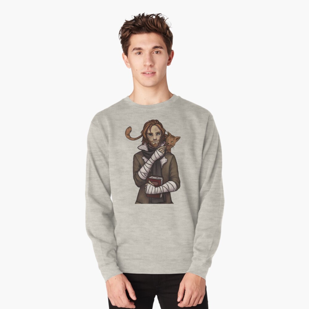 Item preview, Pullover Sweatshirt designed and sold by ScarletWavesArt.