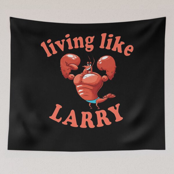 Item preview, Living like larry   designed and sold by MaryKshlerin.