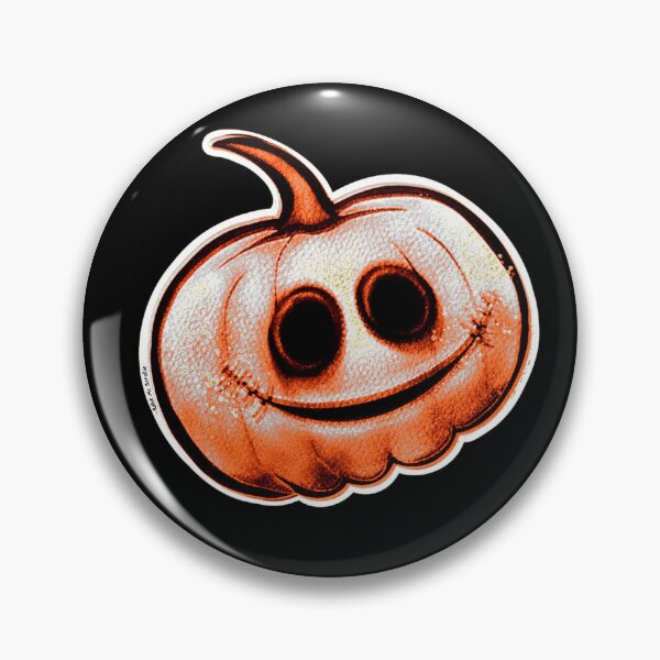 Item preview, Spooky Orange Halloween Pumpkin designed and sold by RollmcSroll.
