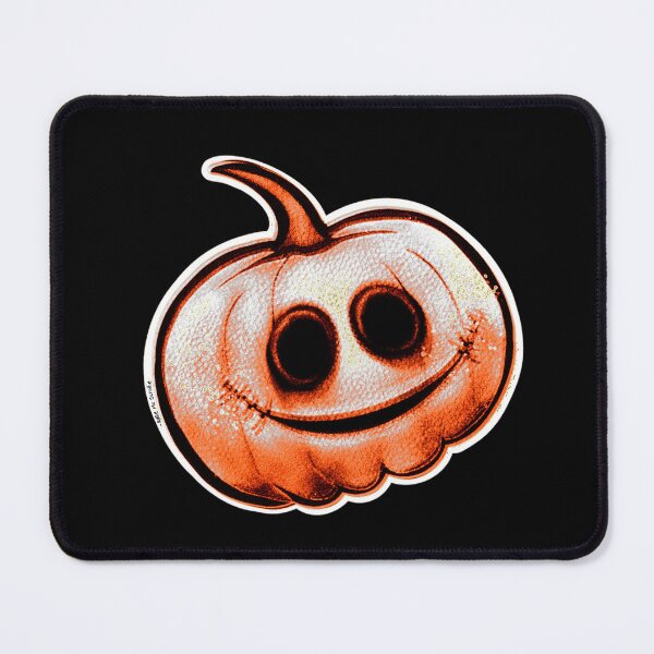 Item preview, Spooky Orange Halloween Pumpkin designed and sold by RollmcSroll.