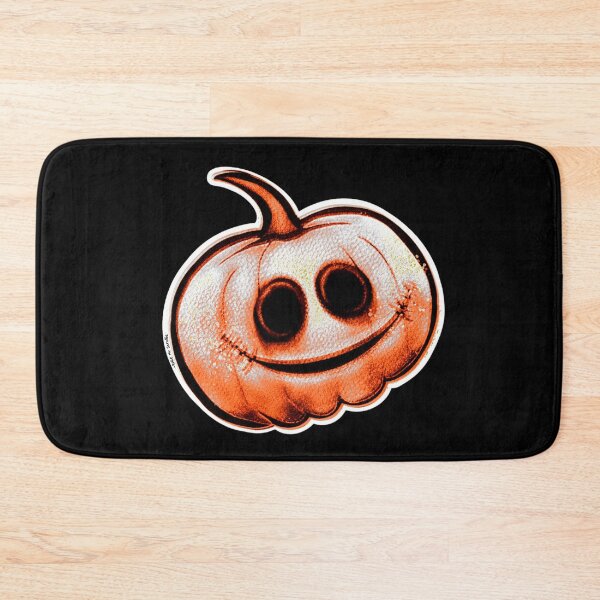 Item preview, Spooky Orange Halloween Pumpkin designed and sold by RollmcSroll.