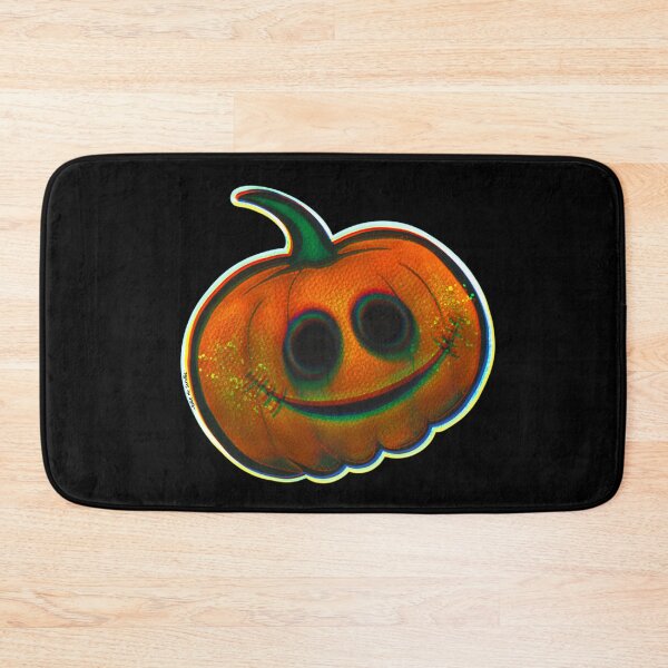 Item preview, Spooky Orange Halloween Pumpkin designed and sold by RollmcSroll.