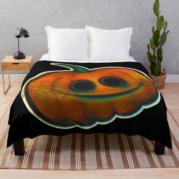 Item preview, Spooky Orange Halloween Pumpkin designed and sold by RollmcSroll.