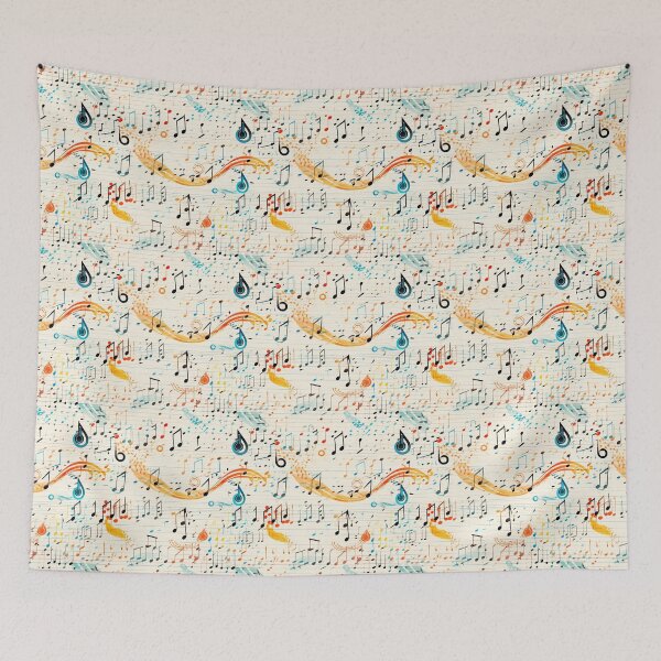 Item preview, Modern design reminiscent of patterns in the style of sheet music designed and sold by Pflugart.