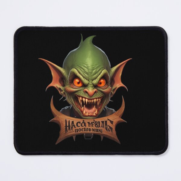 Item preview, A frightening green face with long fangs designed and sold by Shadyshoo.