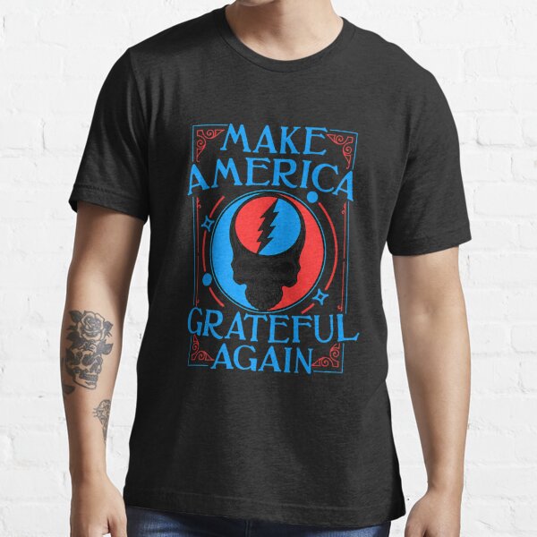 Make America Grateful Again band Tee Rock and Roll MAGA 