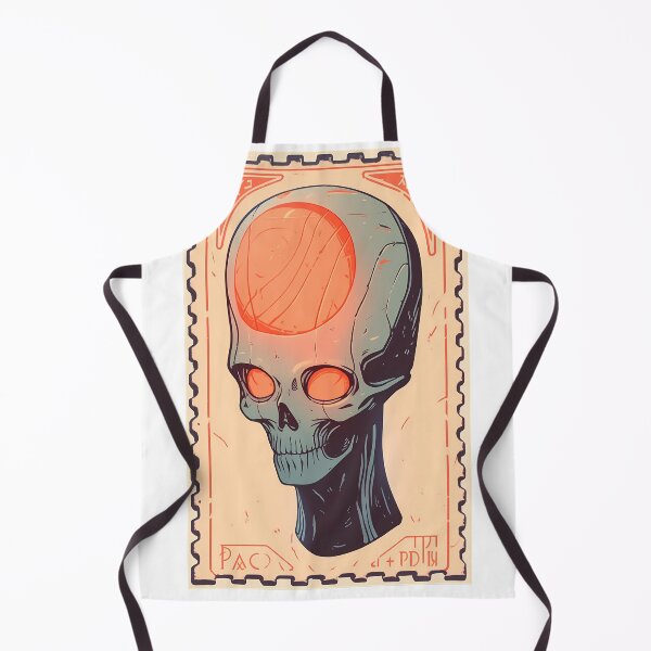 Item preview,  Soviet Space Program- Alien Skull Stamp 2 designed and sold by octoboobs.
