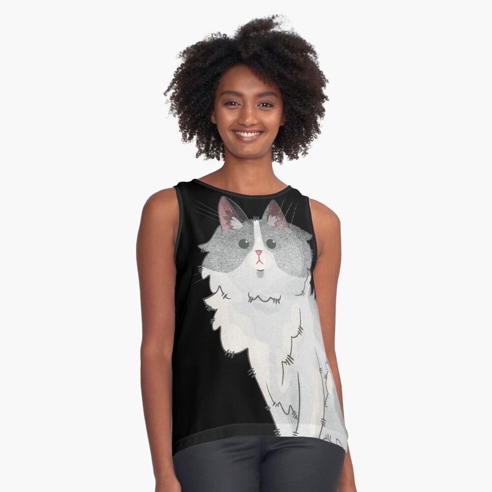 Item preview, Sleeveless Top designed and sold by FelineEmporium.