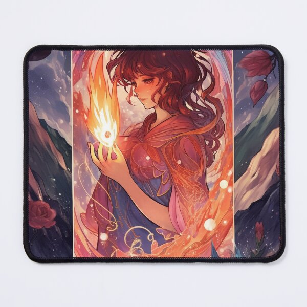 Item preview, Fire Tarot Card designed and sold by MetAIjp.