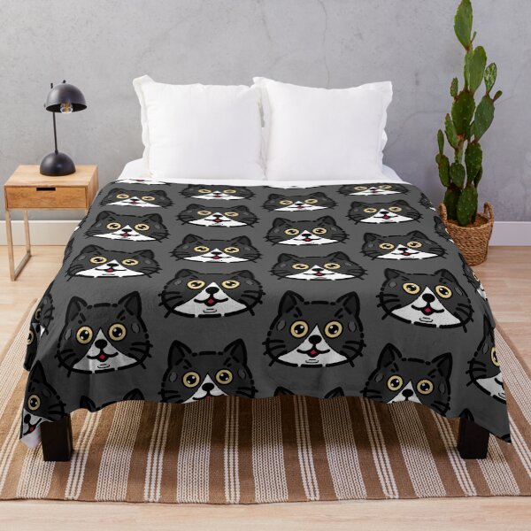 Item preview, Happy Kawaii Black Cat designed and sold by NDstick.