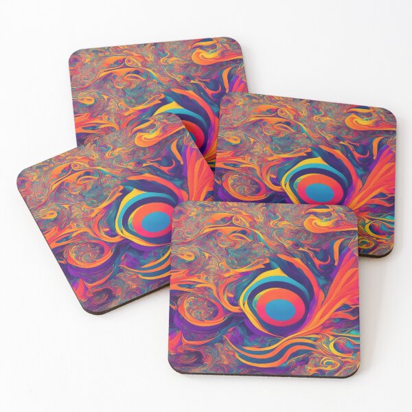 Item preview, Psychedelic artwork, distorted patterns designed and sold by CoolPixels.