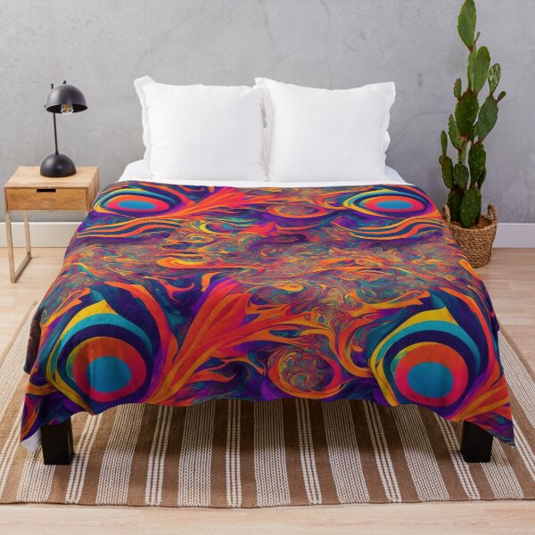 Item preview, Psychedelic artwork, distorted patterns designed and sold by CoolPixels.