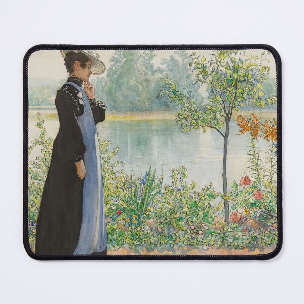 Item preview, Karin by the Shore (1908) - Carl Larsson designed and sold by SALON DES ARTS.