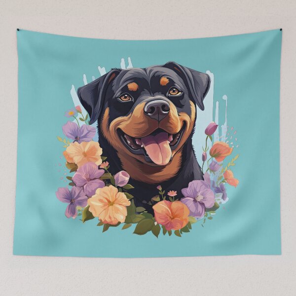 Item preview, Happy Rottie designed and sold by ZombieLH.