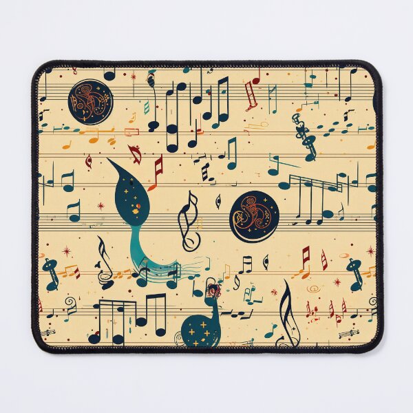 Item preview, Modern design reminiscent of patterns in the style of sheet music designed and sold by Pflugart.