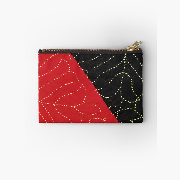 Item preview,  Black and red Nakshi kantha or embroidered quilt  designed and sold by FCEalin.
