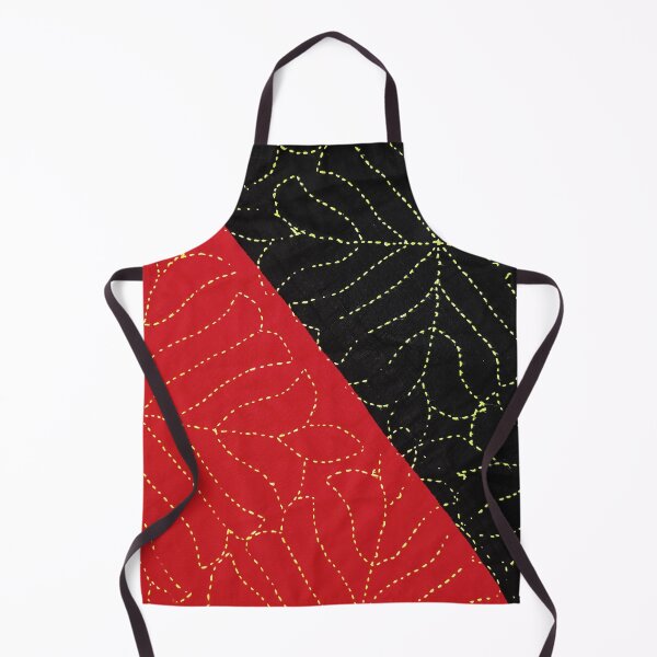 Item preview,  Black and red Nakshi kantha or embroidered quilt  designed and sold by FCEalin.