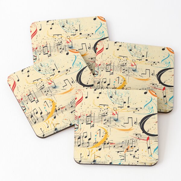Item preview, Modern design reminiscent of patterns in the style of sheet music designed and sold by Pflugart.