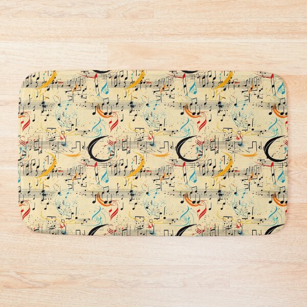 Item preview, Modern design reminiscent of patterns in the style of sheet music designed and sold by Pflugart.