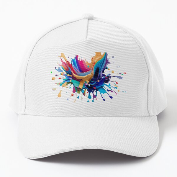 burst of colors Baseball Cap