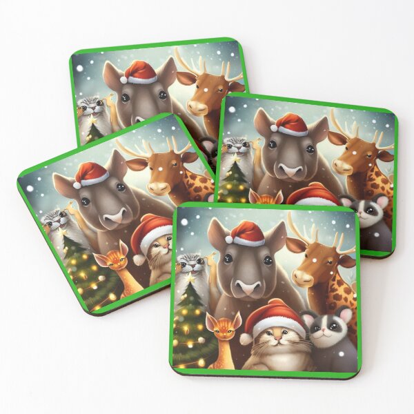 Item preview, Christmas Animals 6 designed and sold by CrankyOldDude.