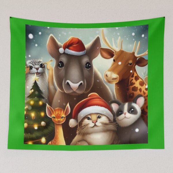 Item preview, Christmas Animals 6 designed and sold by CrankyOldDude.