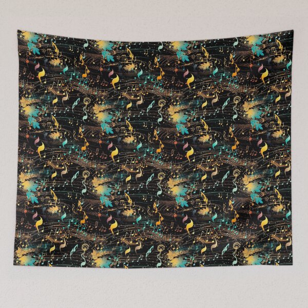 Item preview, Modern design reminiscent of patterns in the style of sheet music designed and sold by Pflugart.