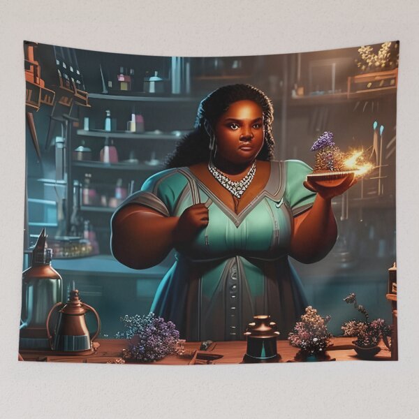 Item preview, Ms Maplecrystal in Her Workshop designed and sold by IrishBarbarian.