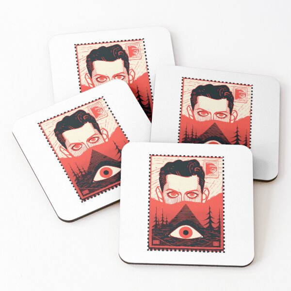 Item preview, Dystopian Pyramid postal stamp- Futuristic  designed and sold by octoboobs.