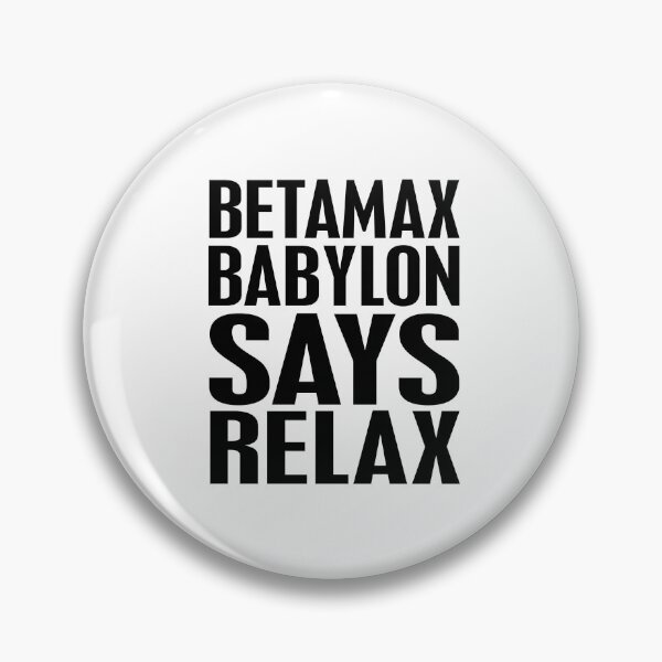 Artikelvorschau, Entspannen! Logo entworfen und verkauft von Betamax-Babylon.