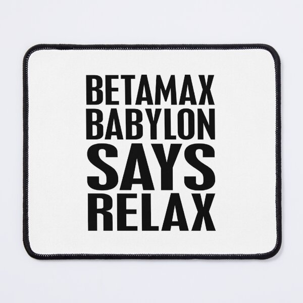 Item preview, Relax! Logo designed and sold by Betamax-Babylon.